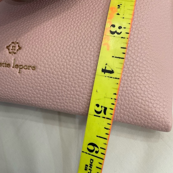 Nanette Lepore Francine Wallet Organizer Rose Quartz Crossbody Bag NWT - Picture 9 of 9